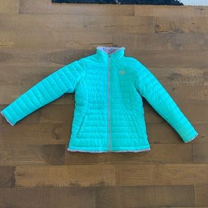 women’s north face reversible jacket